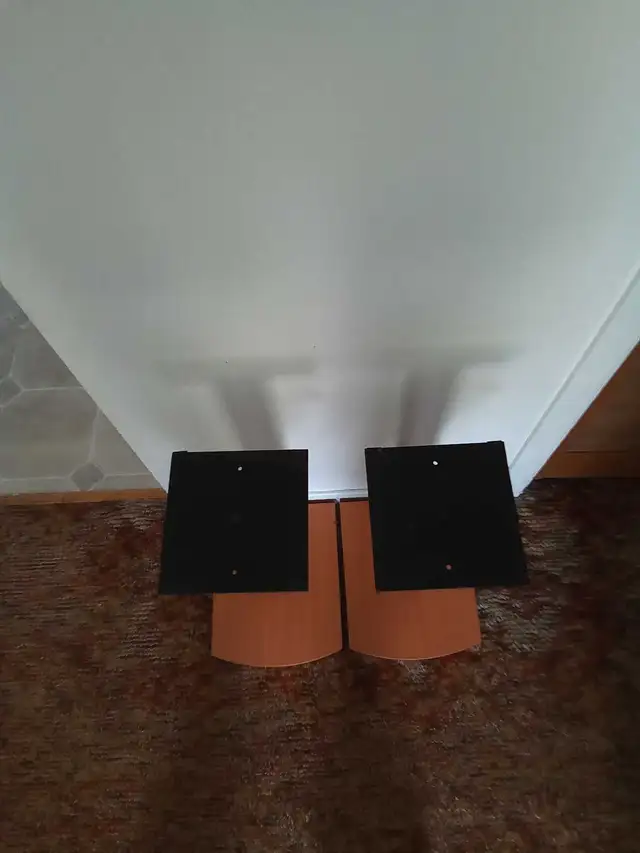 Supports pour haut-parleurs hauteur 24 pouces.