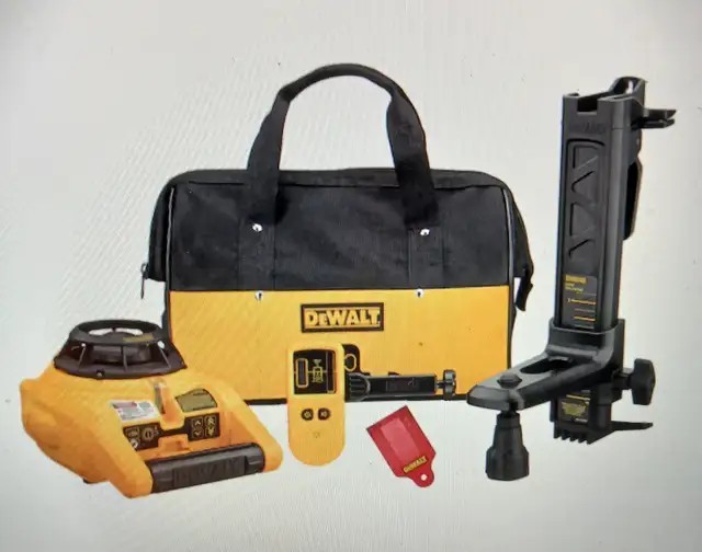 NIVEAU LASER ROTATIF AUTO NIVELLEMENT DW074