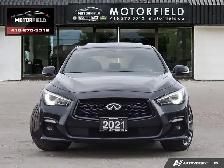 2021 Infiniti Q50 Red Sport I-LINE ProACTIVE 400HP AWD 1-Owner - Photo 2