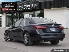 2021 Infiniti Q50 Red Sport I-LINE ProACTIVE 400HP AWD 1-Owner - Photo 4