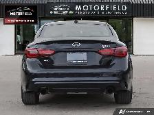 2021 Infiniti Q50 Red Sport I-LINE ProACTIVE 400HP AWD 1-Owner - Photo 5