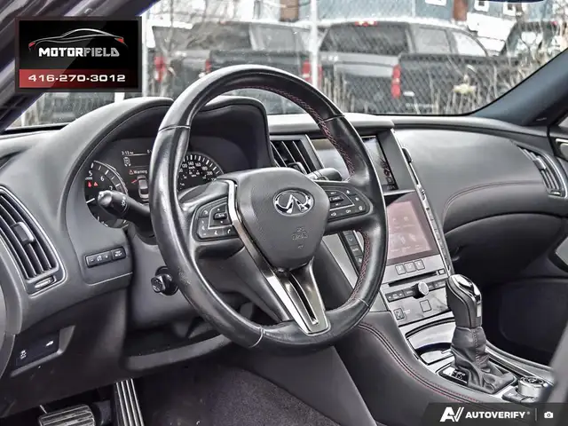 2021 Infiniti Q50 Red Sport I-LINE ProACTIVE 400HP AWD 1-Owner - Photo 10