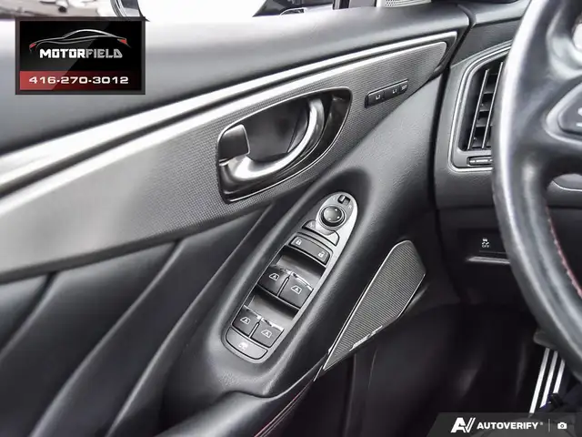 2021 Infiniti Q50 Red Sport I-LINE ProACTIVE 400HP AWD 1-Owner - Photo 14