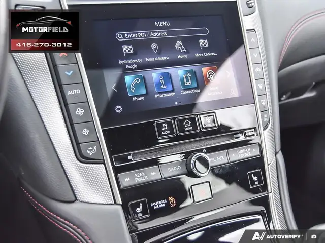 2021 Infiniti Q50 Red Sport I-LINE ProACTIVE 400HP AWD 1-Owner - Photo 17