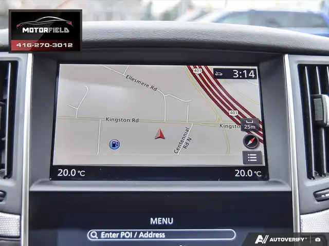 2021 Infiniti Q50 Red Sport I-LINE ProACTIVE 400HP AWD 1-Owner - Photo 18