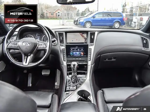 2021 Infiniti Q50 Red Sport I-LINE ProACTIVE 400HP AWD 1-Owner - Photo 22