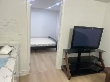 2 bed basement apartment