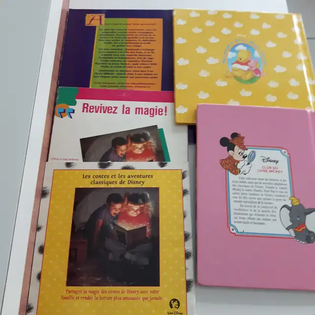 6LIVRES DISNEY ENFANT 101 DALMATIENS,LA BELLE,LE BOSSU $5.00CHAQ - Photo 2