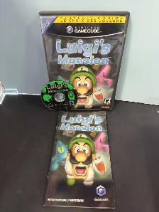 NINTENDO GAMECUBE LUIGI'S MANSION W/MANUAL