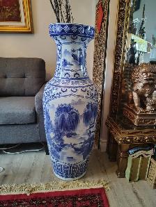 Chinese Vase.Large.Porecelain.