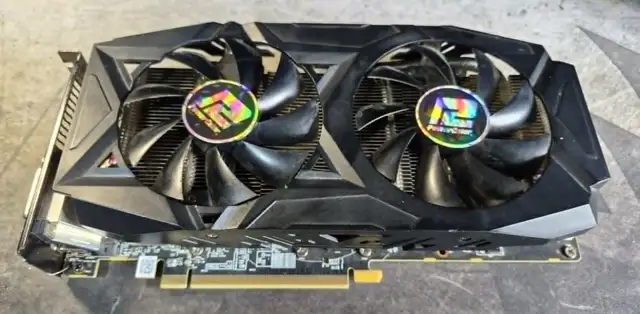 RX 580 8GB POWERCOLOR RED DRAGON – FOR PARTS / REPAIR – NO VIDEO