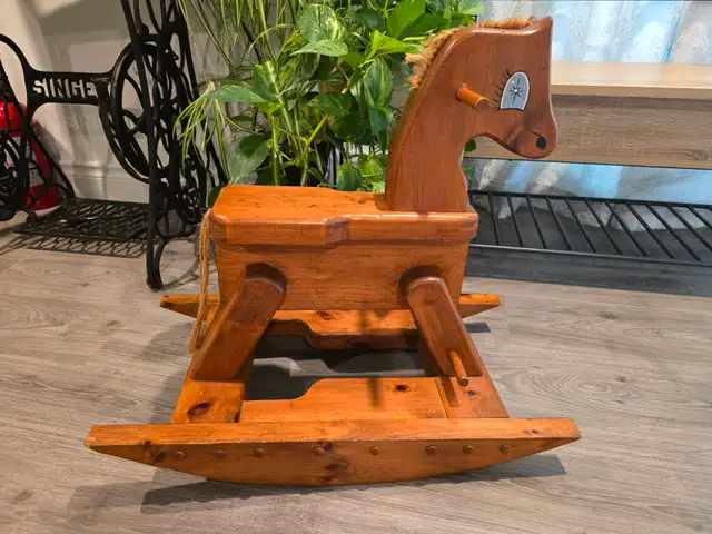 ROCKING HORSE ( WOOD) - Photo 3