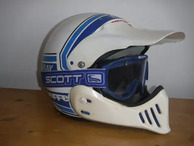 casque de motocross ou vtt
