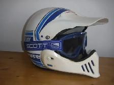 casque de motocross ou vtt