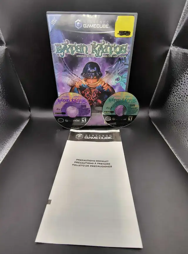 NINTENDO GAMECUBE BATEN KAITOS ETERNAL WINGS AND THE LOST OCEAN