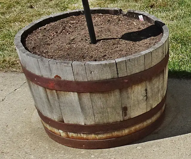 WHISKEY BARREL PLANTERS FOR SALE - Photo 4