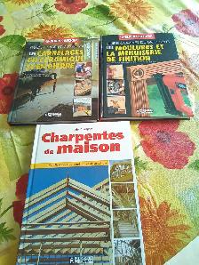 À vendre plusieurs livres de bricolage sur divers sujets.