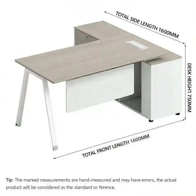 Brand New Executive 1.6m L-Shaped Desk Special $699 - Photo 3