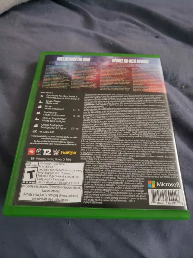 WWE 2025 Xbox Series X - Photo 2