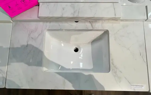 New Product - Sintered Stone Vanity Countertop - Photo 4