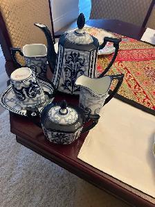 Bombay Blue teapot set