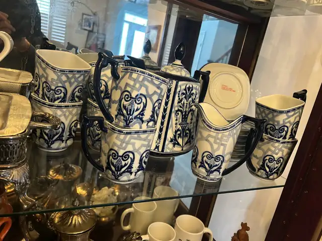 Bombay Blue teapot set - Photo 2