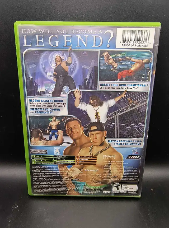 XBOX WWE WRESTLEMANIA 21 W/MANUAL - Photo 2