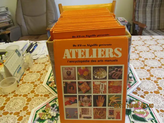 Une belle encyclopédie des Arts Manuels ATELIERS en 22 volumes . - Photo 3