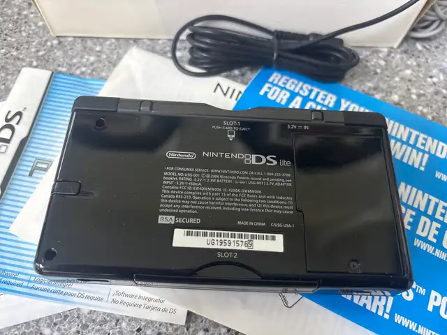 DS Lite Dialga & Palkia System With Case & Box - Photo 4