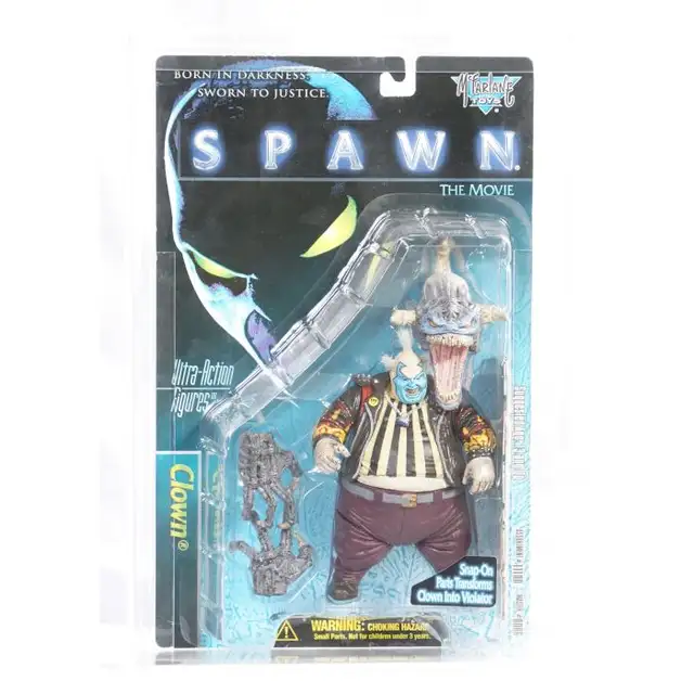 1997 Mcfarlane Toys SPAWN The Movie Carded Action Figure - Clown - Photo 7