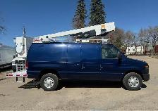 2013 FORD E-350 ECONOLINE CARGO VAN BUCKET VAN BOOM VAN
