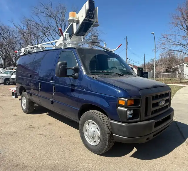 2013 FORD E-350 ECONOLINE CARGO VAN BUCKET VAN BOOM VAN - Photo 3