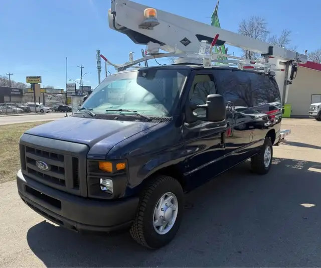 2013 FORD E-350 ECONOLINE CARGO VAN BUCKET VAN BOOM VAN - Photo 6
