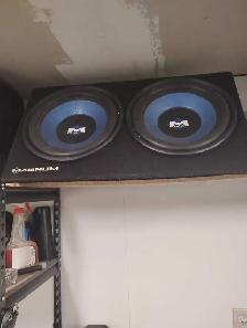 Magnum 12-in dual subwoofers