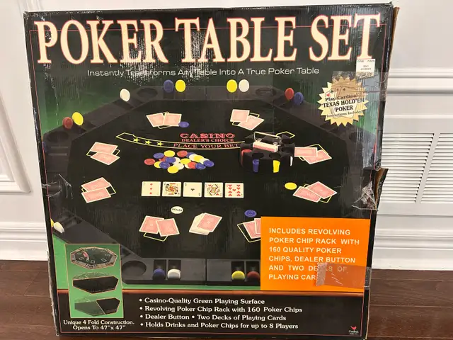 Poker Table set - Photo 2