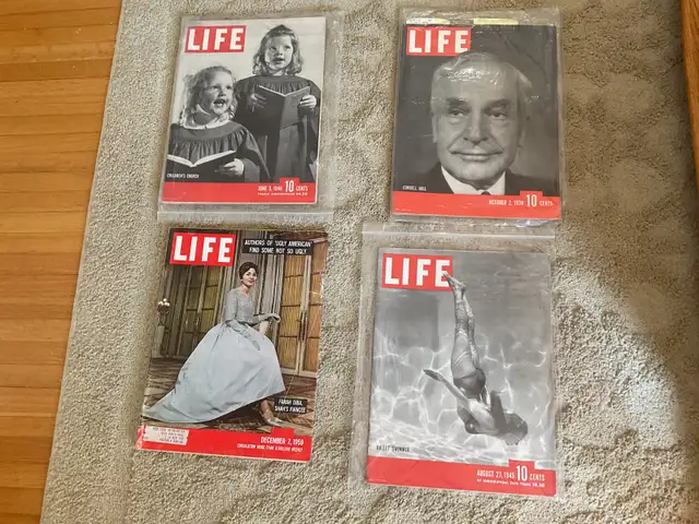 VINTAGE LIFE MAGAZINES