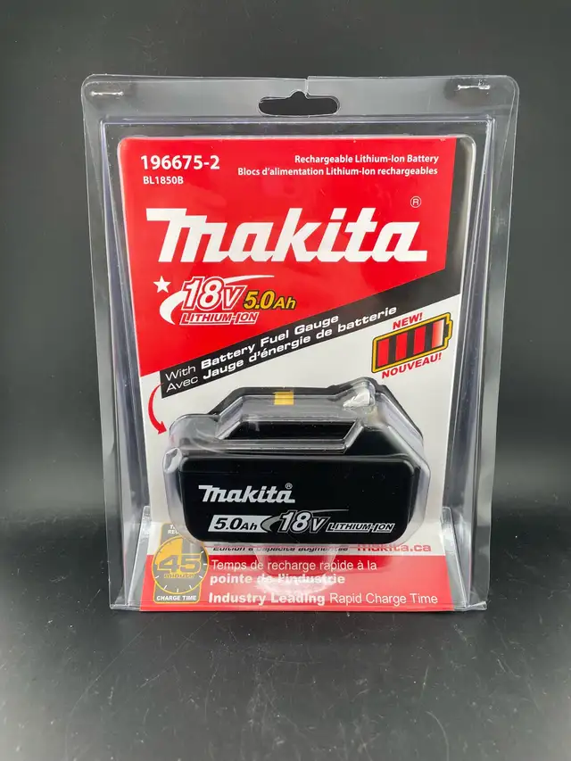 MAKITA 18V 5.0AH Battery New