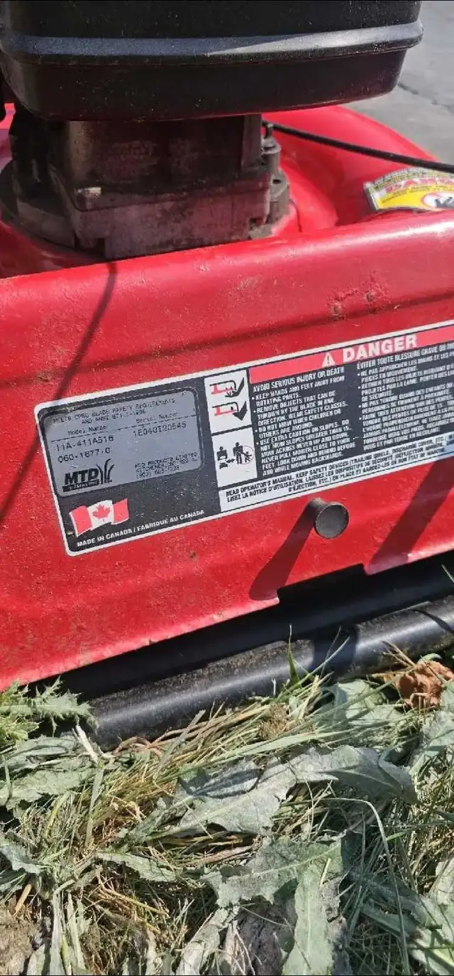 MTD Lawn Mower Tecumseh engine $130 - Photo 5