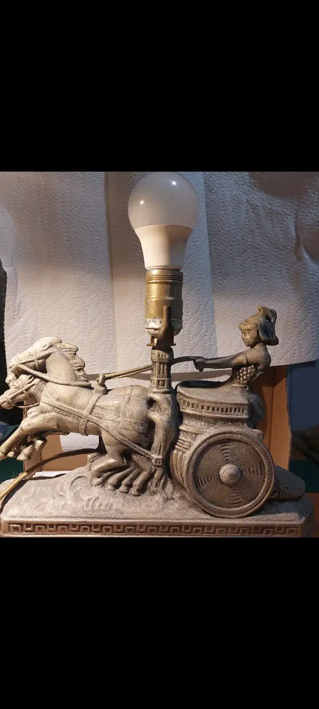 Antique table lamp