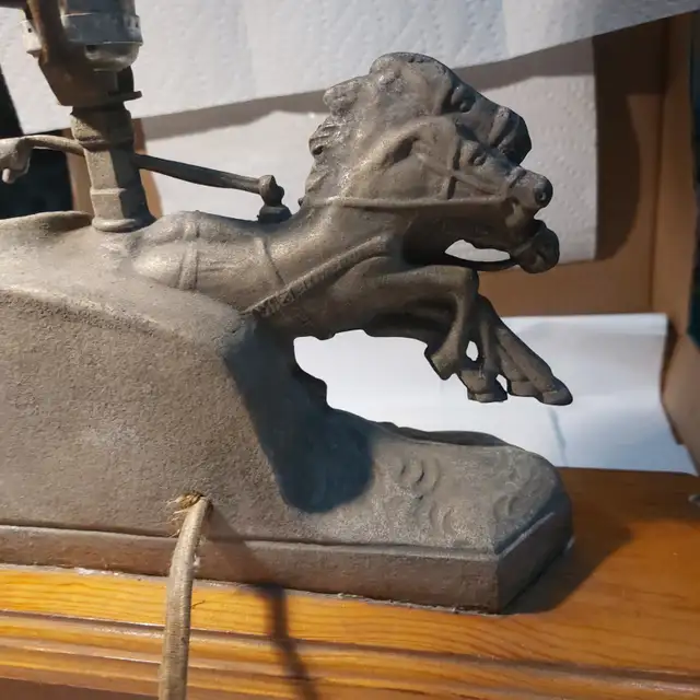 Antique table lamp - Photo 5