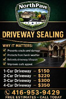 Driveway sealing services