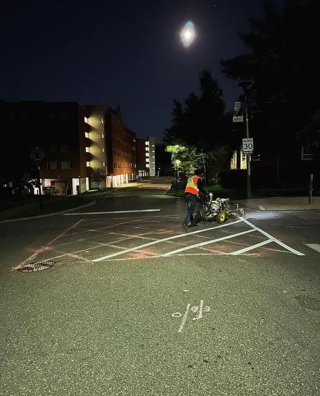 Line Painting • Crack Sealing • Cut & Patch Repairs • Parking Lo - Photo 9