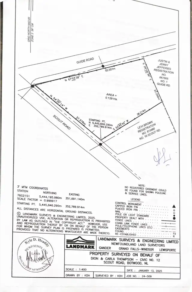 Land for sale - Botwood NL