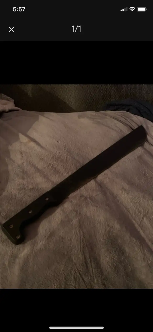 I used it for clearing hunting lanes!