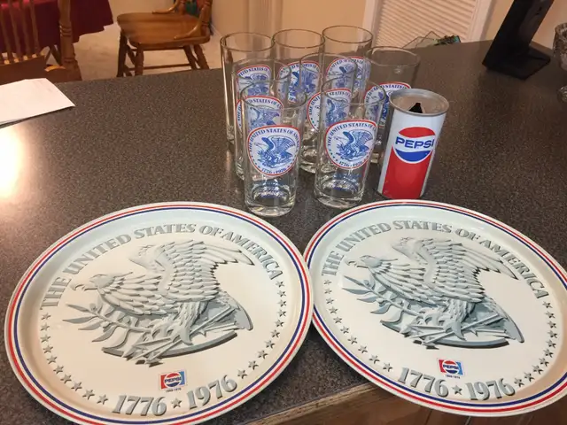 Pepsi Bi-Centennial Glasses and Trays - Photo 6