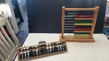 TWO ABACUSES FOR SALE – VINTAGE EDUCATIONAL SETS