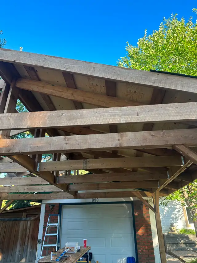Carport, Car canopy, Concrete pad - Photo 6