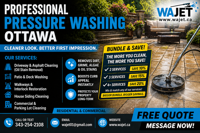 PROFESSIONAL PRESSURE WASHING – OTTAWA
