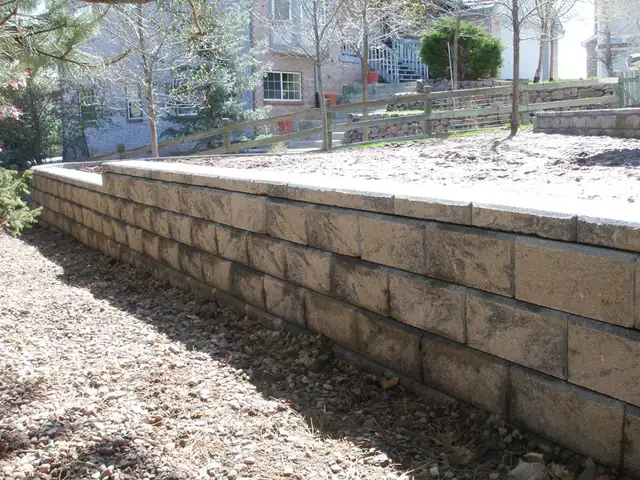 Retaining Wall: Wood, Concrete, Paving stones - Photo 5
