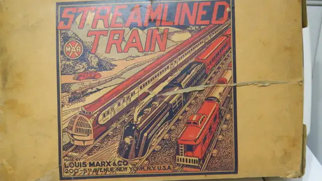 Train Streamlined  Louis Marx 1953-56 Complet Original et Plus